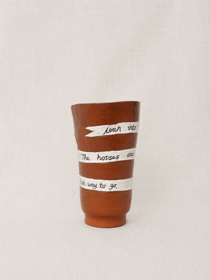 handmade ceramic ritual vessel 