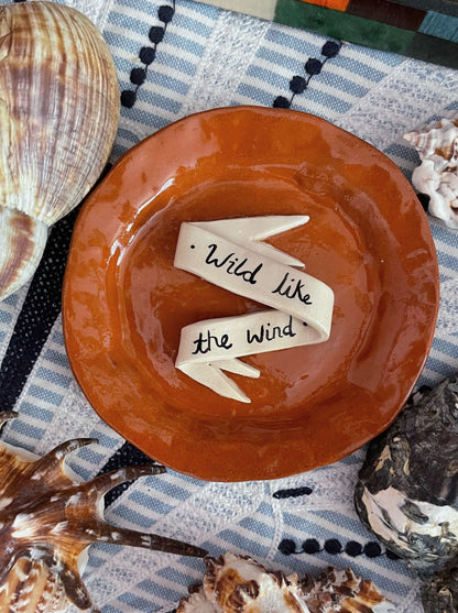 Wild Like The Wind | Mini Decorative Plate